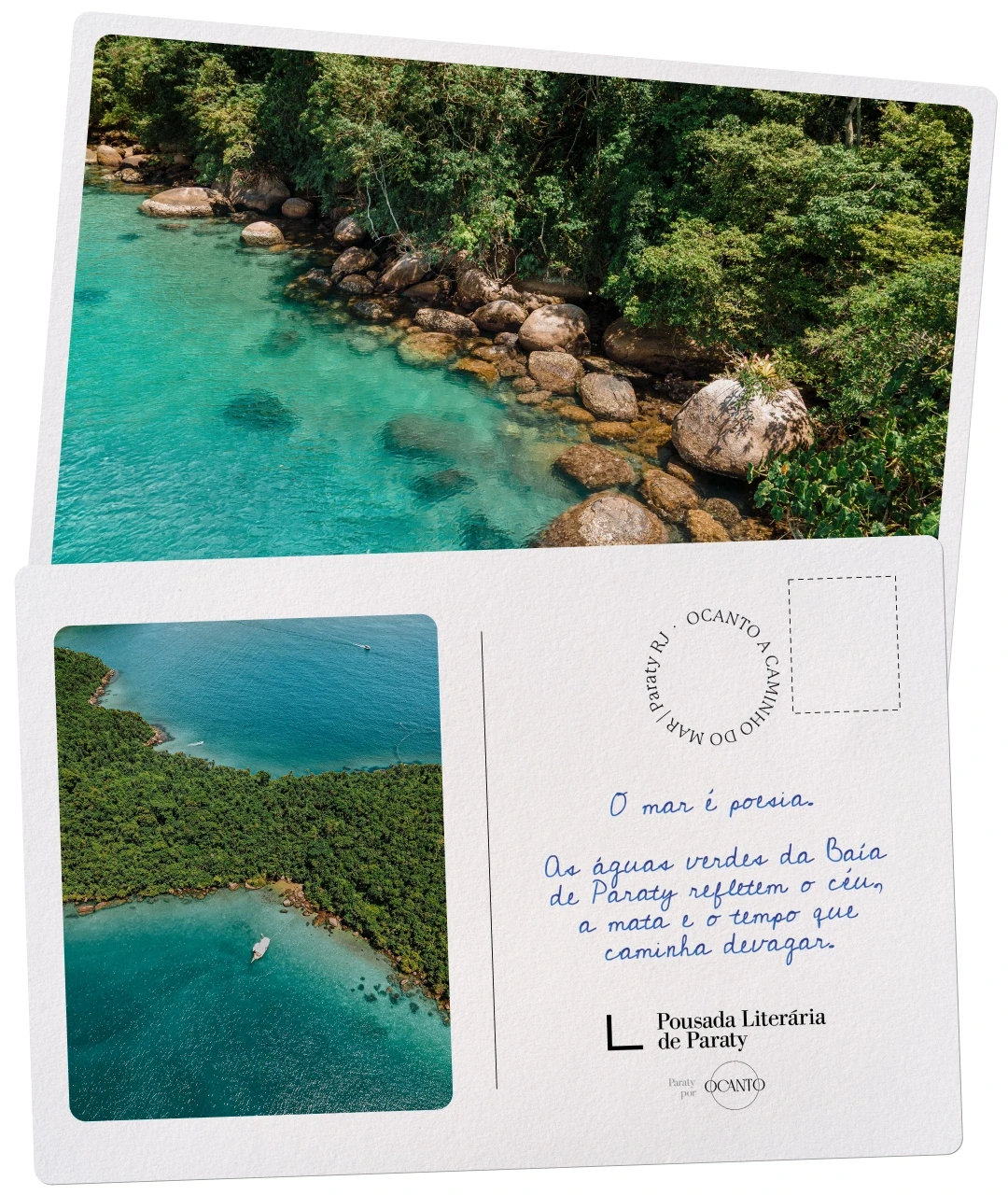 Em Paraty, o espelho